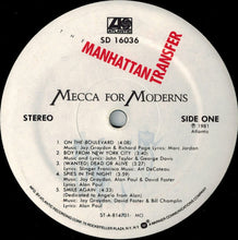 Charger l&#39;image dans la galerie, The Manhattan Transfer : Mecca For Moderns (LP, Album, MO )
