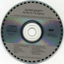 Load image into Gallery viewer, Guitar Shorty And The Otis Grand Blues Band : My Way On The Highway (CD, Album)
