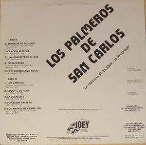Los Palmeros De San Carlos : La Tragedia De Nicanor - Tu Recuerdo (LP, Album)