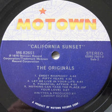 Load image into Gallery viewer, The Originals : California Sunset (LP, Album)
