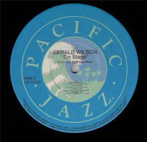 Gerald Wilson Orchestra : On Stage (LP, Album)