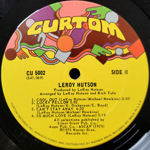 LeRoy Hutson : Hutson (LP, Album)
