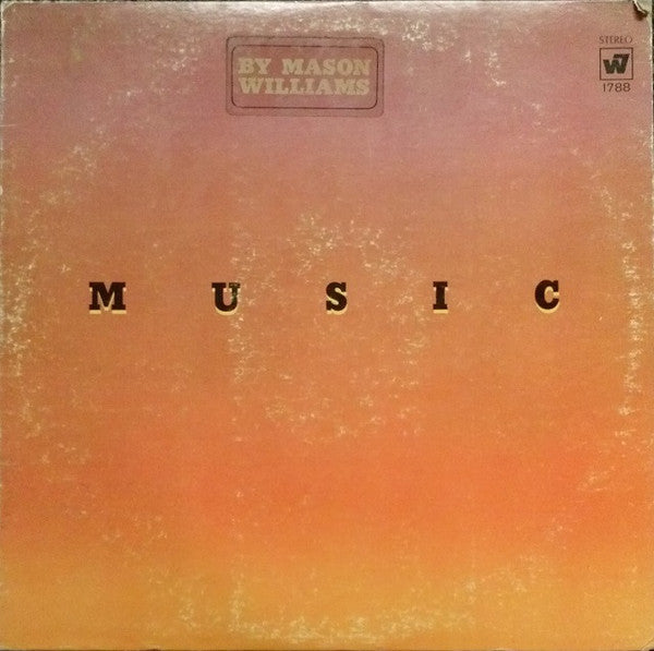 Mason Williams : Music By Mason Williams (LP, Album, San)