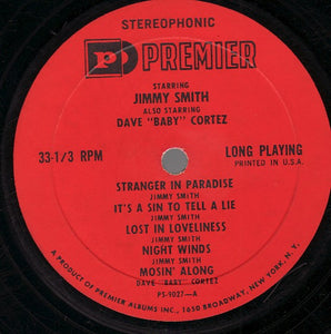 Jimmy Smith / Dave "Baby" Cortez : Starring Jimmy Smith / Also Starring Dave "Baby" Cortez (LP)