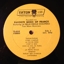 Load image into Gallery viewer, Cecile Chauveau : Favorite Music Of France (LP, Album)
