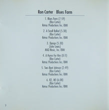 Charger l&#39;image dans la galerie, Ron Carter : Blues Farm (CD, Album, RE)
