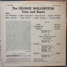 Laden Sie das Bild in den Galerie-Viewer, The George Wallington Trio* : The George Wallington Trio (LP, Album, Mono)
