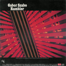 Laden Sie das Bild in den Galerie-Viewer, Gabor Szabo : Rambler (CD, Album, RE, RM, Pap)
