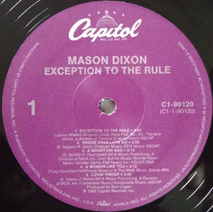 Mason Dixon : Exception To The Rule (LP)
