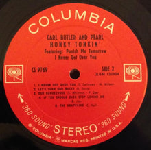 Load image into Gallery viewer, Carl Butler And Pearl* : Honky Tonkin&#39; (LP, Album)

