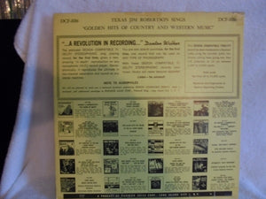 Texas Jim Robertson : Golden Hits Of Country & Western Music (LP, Album)