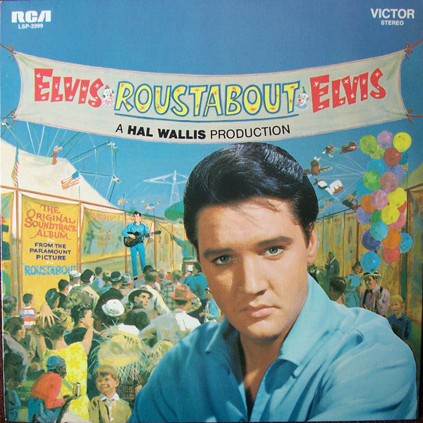 Elvis Presley : Roustabout (LP, Album, RE, Bla)