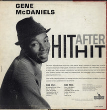 Laden Sie das Bild in den Galerie-Viewer, Gene McDaniels* : Hit After Hit (LP, Album, Mono, Ind)

