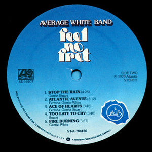 Average White Band : Feel No Fret (LP, Album, MO )