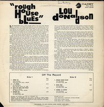 Laden Sie das Bild in den Galerie-Viewer, Lou Donaldson : Rough House Blues (LP, Album, RE)
