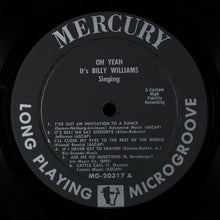 Load image into Gallery viewer, Billy Williams (5) : &quot;Oh Yeah&quot; It&#39;s Billy Williams (LP)
