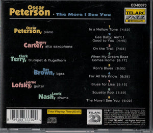 Oscar Peterson : The More I See You (CD, Album)