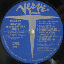 Load image into Gallery viewer, Arthur Prysock : This Is My Beloved (LP, Album)
