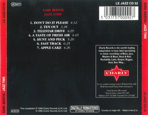 Earl Bostic : Jazz Time (CD, Album, RE, RM)