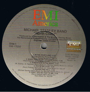 Michael Stanley Band : North Coast (LP, Album, Win)