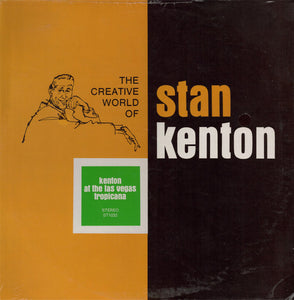 Stan Kenton : Kenton At The Las Vegas Tropicana (LP, Album, RE)