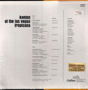 Stan Kenton : Kenton At The Las Vegas Tropicana (LP, Album, RE)
