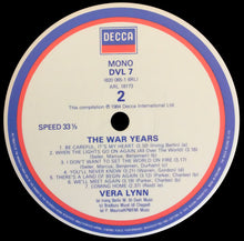 Load image into Gallery viewer, Vera Lynn : The War Years (LP, Comp, Mono)
