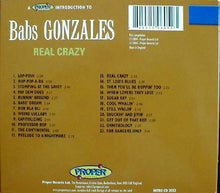 Laden Sie das Bild in den Galerie-Viewer, Babs Gonzales : A Proper Introduction To Babs Gonzales: Real Crazy (CD, Comp)
