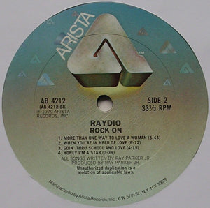 Raydio : Rock On (LP, Album)