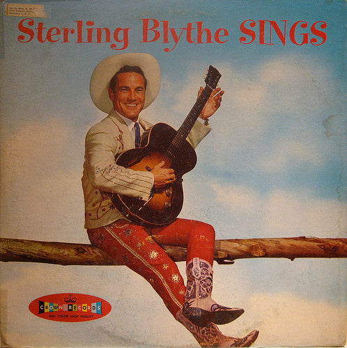 Sterling Blythe : Sterling Blythe Sings (LP, Mono)