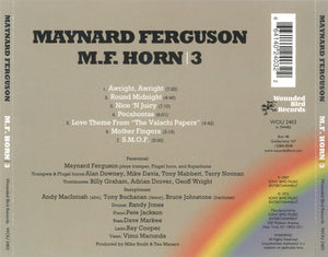 Maynard Ferguson : M.F.Horn | 3 (CD, Album, RE)