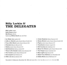 Laden Sie das Bild in den Galerie-Viewer, Billy Larkin &amp; The Delegates* Featuring Clifford Scott : Billy Larkin &amp; The Delegates Featuring Clifford Scott (CD, Comp)
