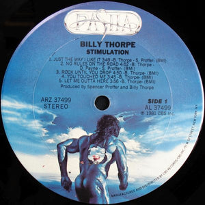 Billy Thorpe : Stimulation (LP, Album, San)