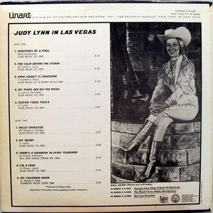 Judy Lynn : Judy Lynn In Las Vegas (LP, Album)