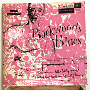 Various : Backwoods Blues (10", Comp, Mono)