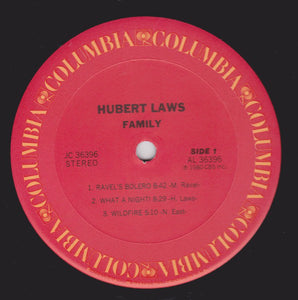 Hubert Laws : Family (LP, Album, San)