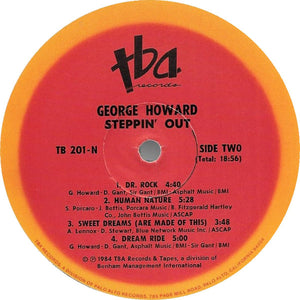 George Howard : Steppin' Out (LP, Album)