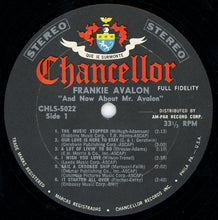 Charger l&#39;image dans la galerie, Frankie Avalon : ... And Now About Mr. Avalon (LP, Album)
