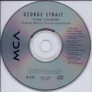 George Strait : Pure Country (Original Motion Picture Soundtrack) (CD, Album)