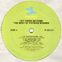 Laden Sie das Bild in den Galerie-Viewer, Patrice Rushen : Let There Be Funk - The Best Of Patrice Rushen (LP, Comp)
