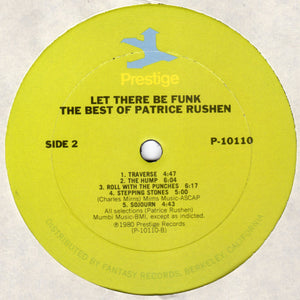 Patrice Rushen : Let There Be Funk - The Best Of Patrice Rushen (LP, Comp)