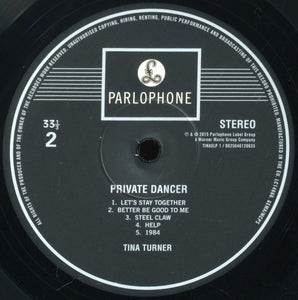 Tina Turner : Private Dancer (LP, Album, RE, RM, 180)