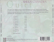 Laden Sie das Bild in den Galerie-Viewer, Sheila Chandra : Quiet (CD, Album, RE, RM)
