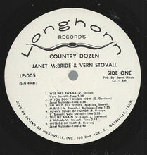 Load image into Gallery viewer, Janet McBride &amp; Vern Stovall : Country Dozen (LP, Album, Mono)
