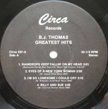 Charger l&#39;image dans la galerie, B.J. Thomas : Greatest Hits (LP, Comp)
