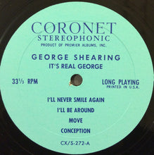 Load image into Gallery viewer, George Shearing / The Bobby Freedman Group* : It&#39;s Real George (LP, Album)
