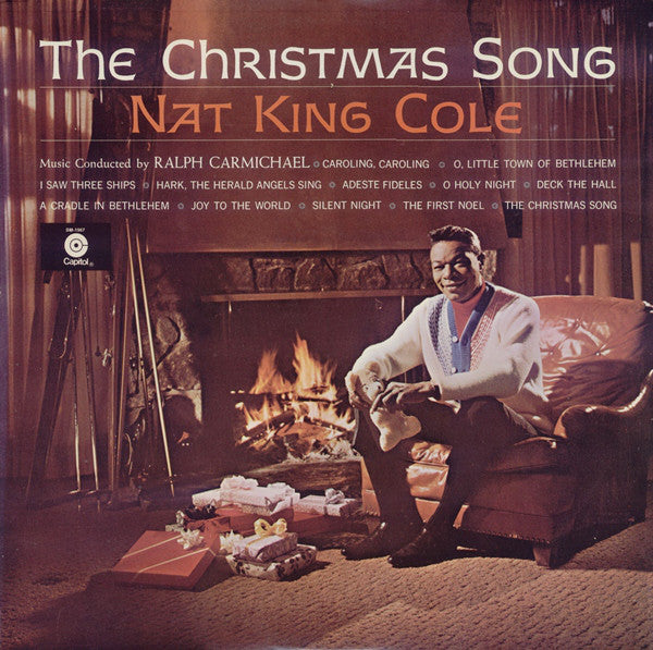 Nat King Cole : The Christmas Song (LP, Album, RE, Yel)
