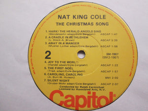 Nat King Cole : The Christmas Song (LP, Album, RE, Yel)