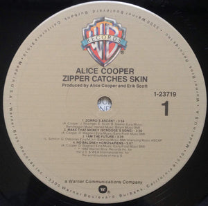 Alice Cooper (2) : Zipper Catches Skin (LP, Album, Jac)