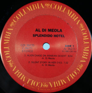 Al Di Meola : Splendido Hotel (2xLP, Album, Ter)